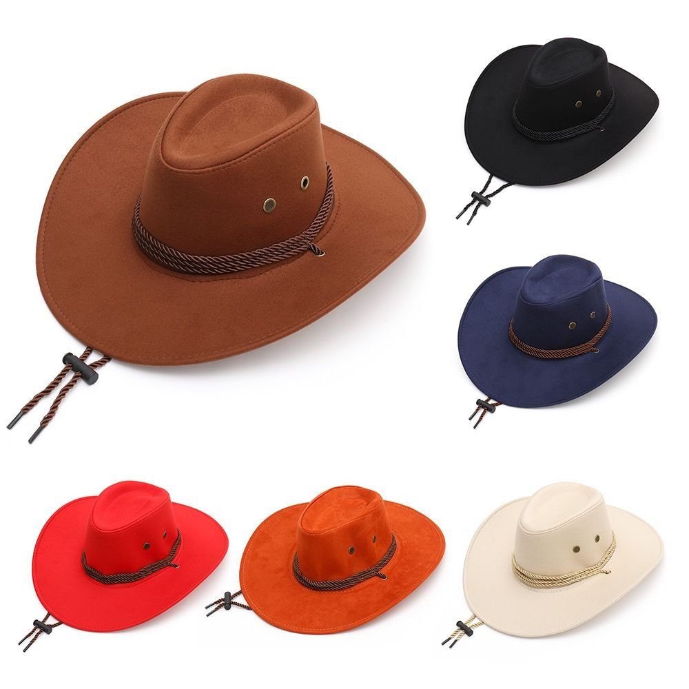 Winter Ethnic Fashion For Women - Sombrero de Vaquero Estilo Occidental, Sombrero