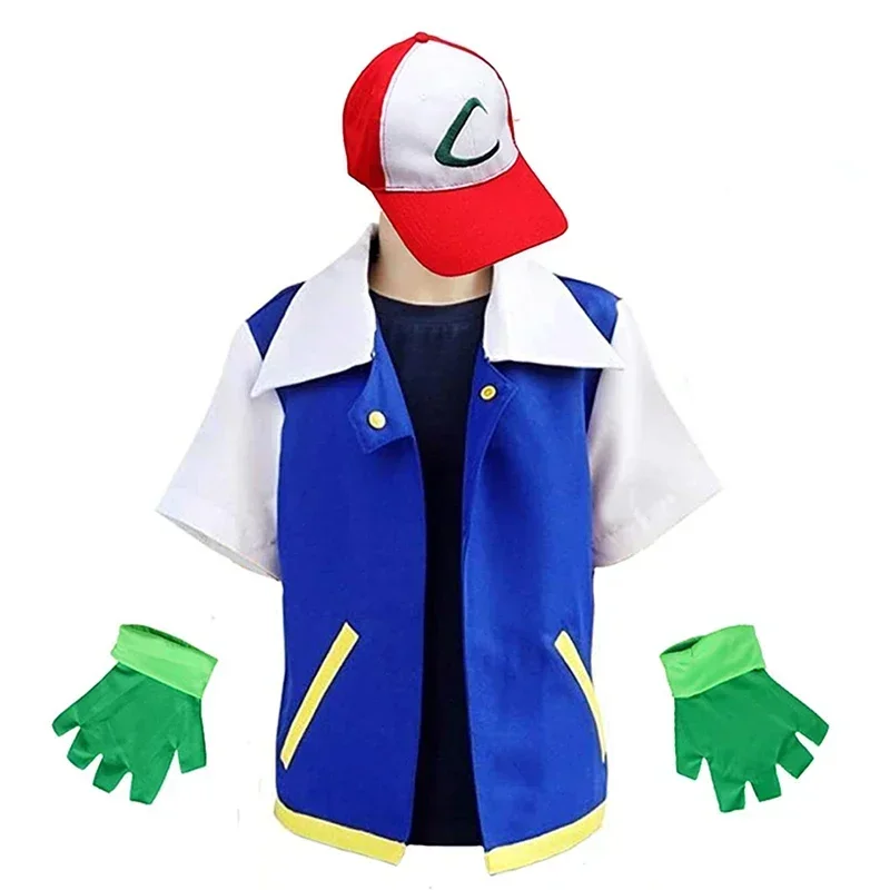 Cosplay Anime Ash Ketchum ropa - Haori Japanese Jacket reseña y precio