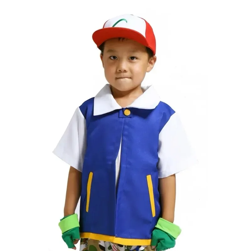 Cosplay Anime Ash Ketchum ropa - Haori Japanese Jacket reseña y precio