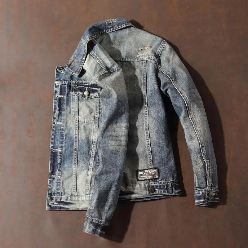 Abrigo vaquero de otoño para h - Haori Japanese Jacket reseña y precio