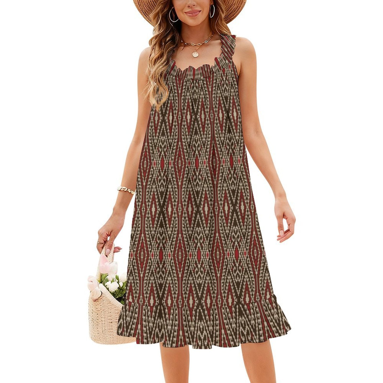 Patrón tribal filipino étnico- - Ethnic Fashion Philippines reseña y precio