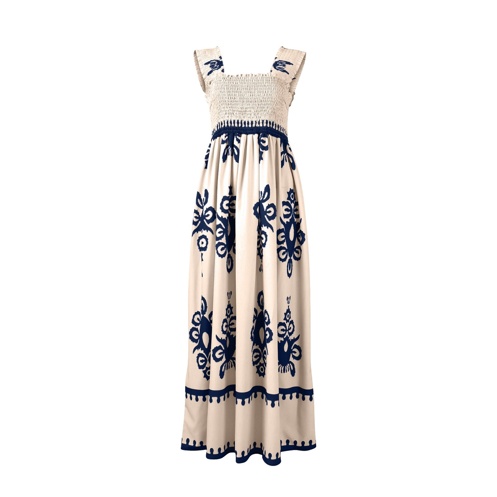 Vestido de Playa con Estampado - Ethnic Boho Fashion reseña y precio