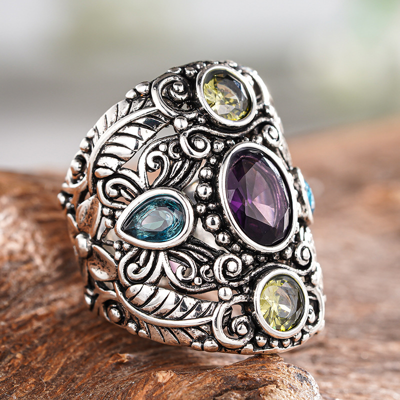 Anillo Retro de Estilo Étnico  - Ethnic Fashion Trends 2026 reseña y precio
