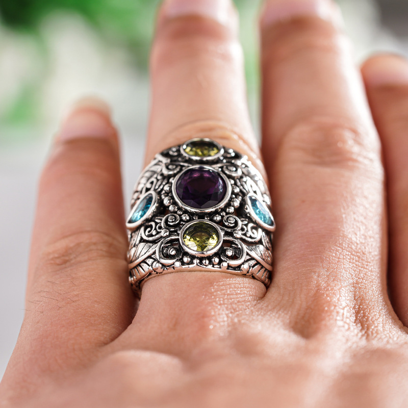 Anillo Retro de Estilo Étnico  - Ethnic Fashion Trends 2026 reseña y precio