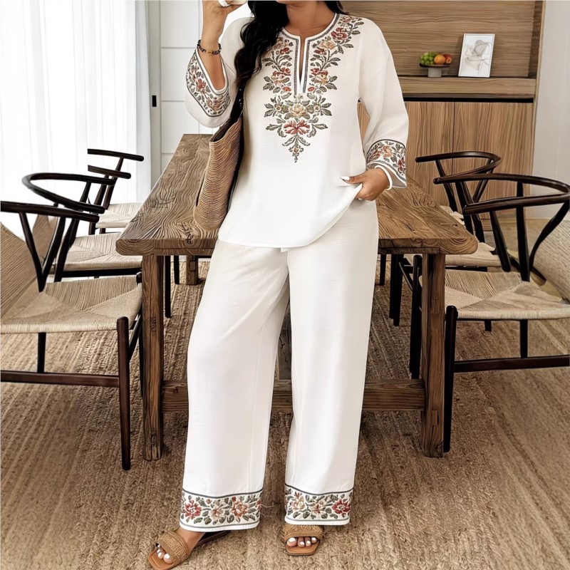 Camisa de manga larga con cuel - Ethnic Fashion For Ladies reseña y precio