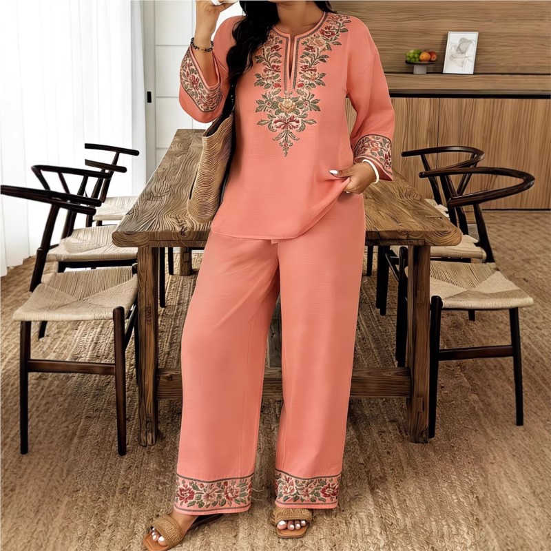 Camisa de manga larga con cuel - Ethnic Fashion For Ladies reseña y precio