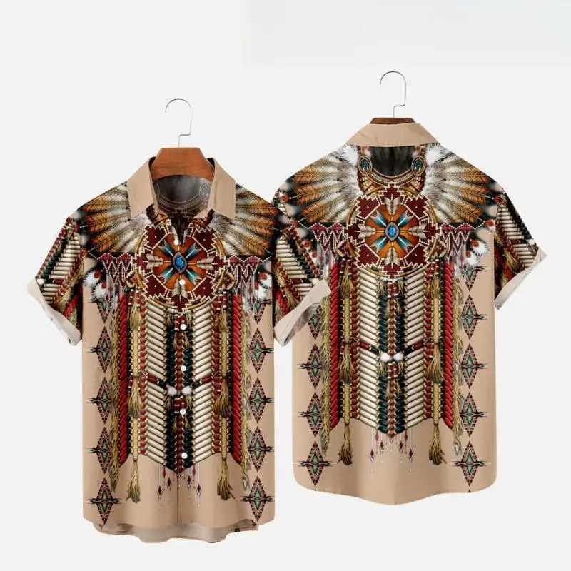 Camisas de playa con estampado - Fashion Ethnic Indian Clothing reseña y precio