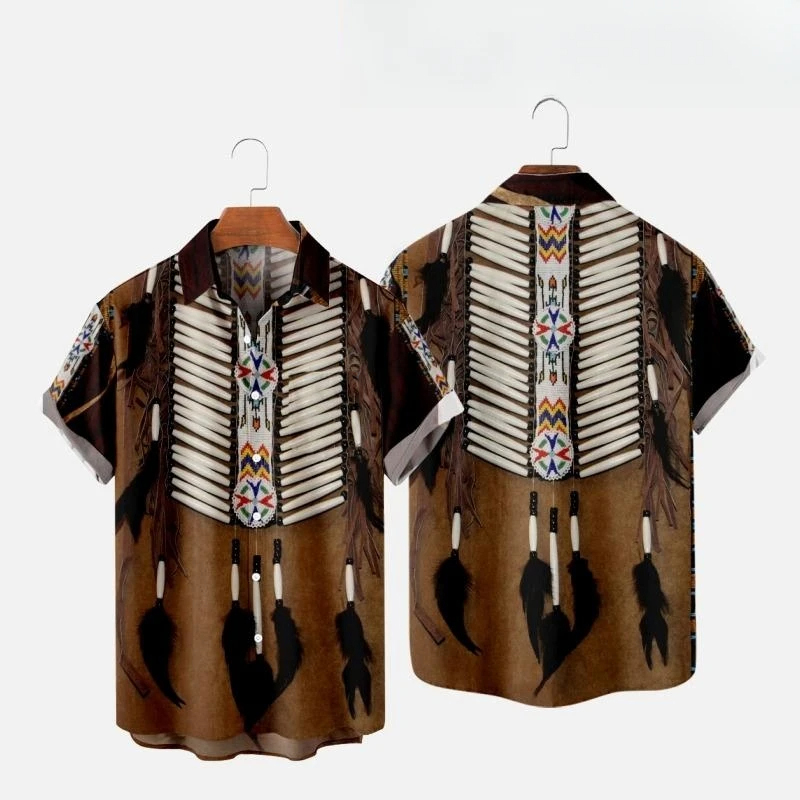 Camisas de playa con estampado - Fashion Ethnic Indian Clothing reseña y precio