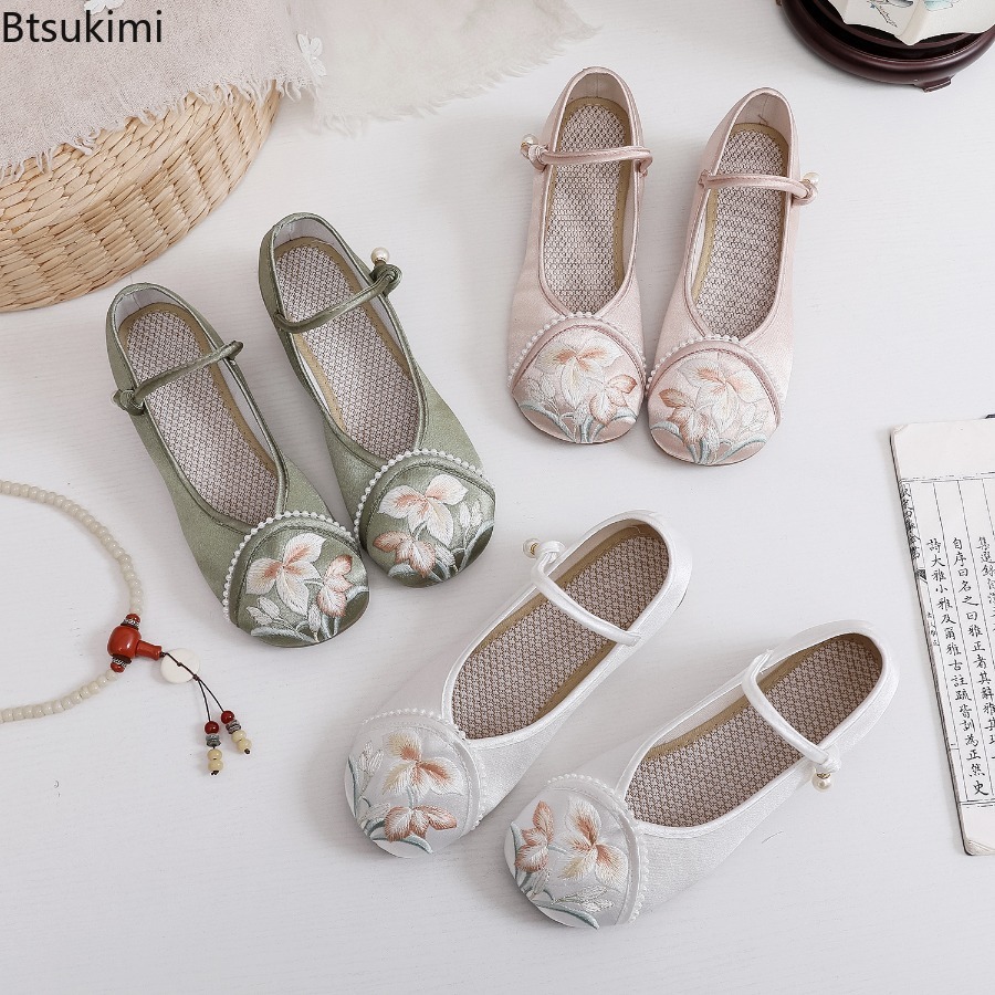 Zapatos de Mujer con Tacón Baj - Ethnic Fashion For Ladies reseña y precio