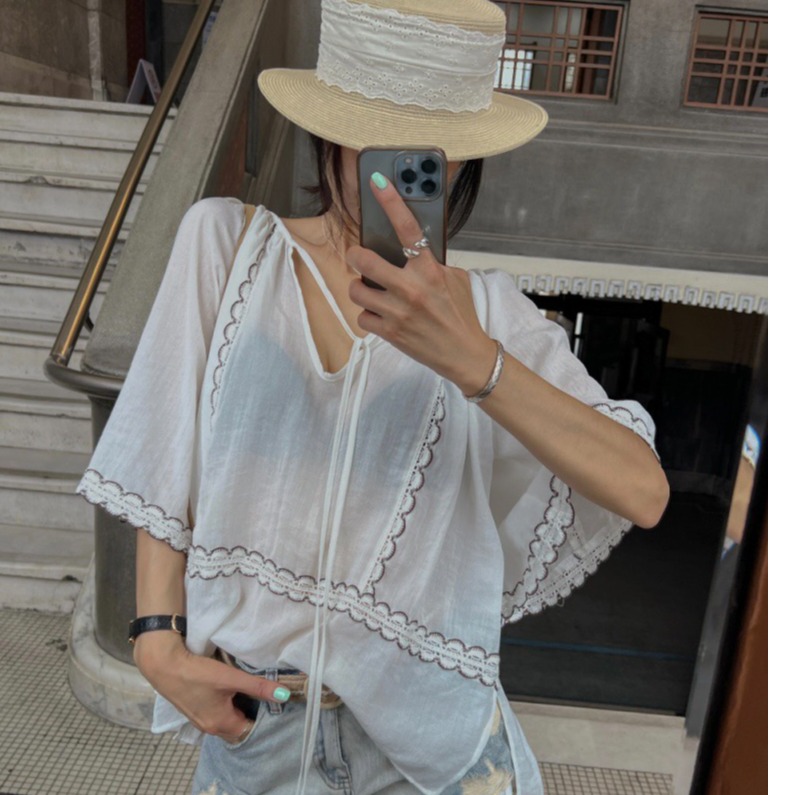 Camisa de mujer de manga corta - Ethnic Fashion Trends 2026 reseña y precio