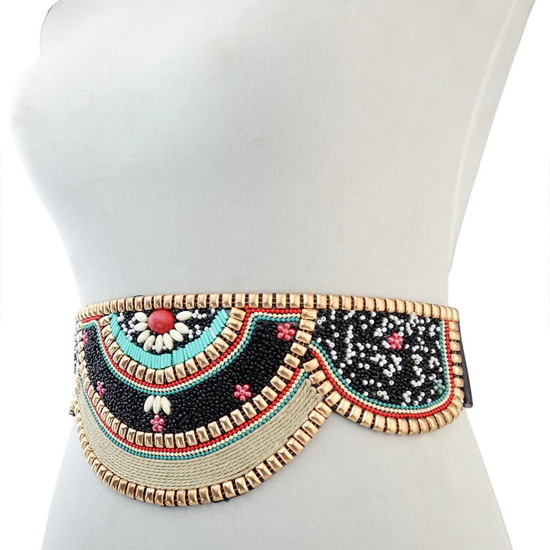 Faja de cuentas de cintura col - Ethnic Boho Fashion reseña y precio