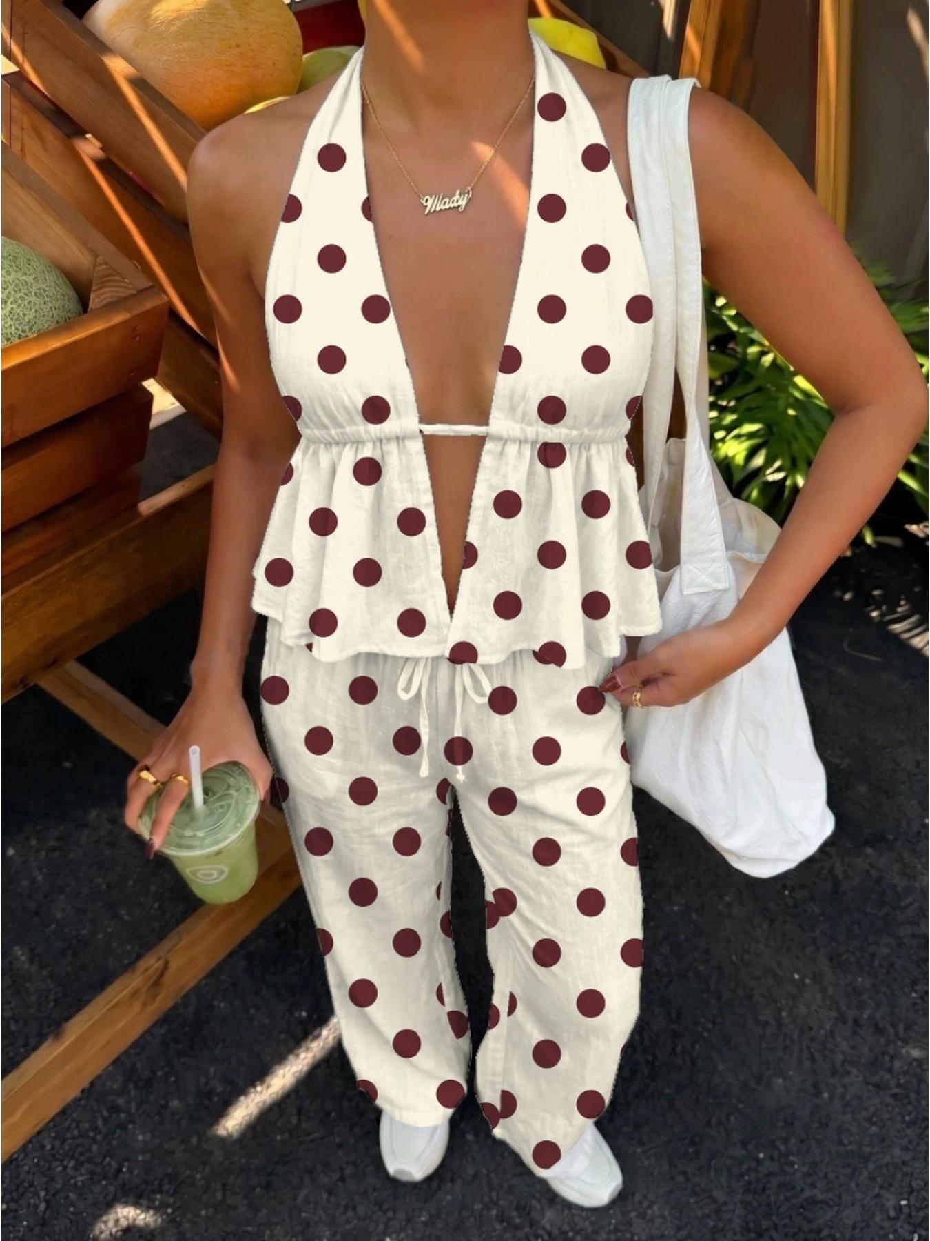 Conjunto Vintage de Top Halter - Ethnic Fashion Collection reseña y precio