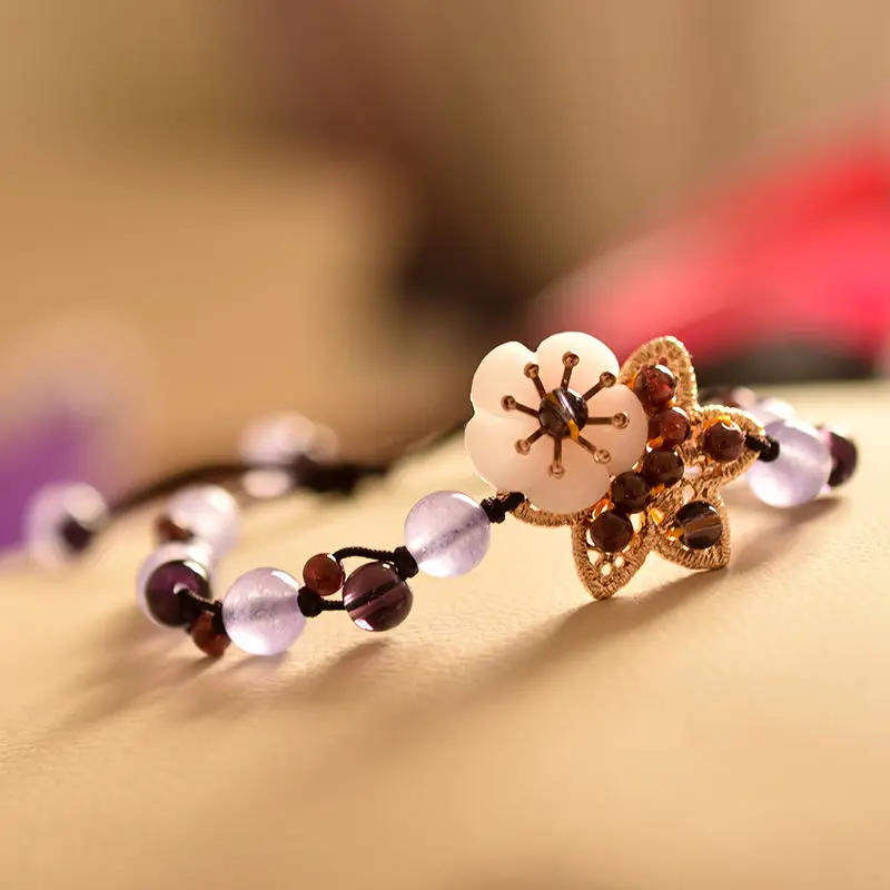 Pulsera de Cristal Chino Estil - Ethnic Fashion For Ladies reseña y precio