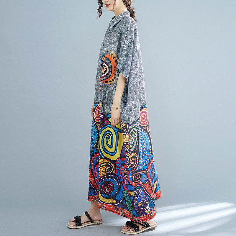 Vestido de estilo bohemio para - Fashion Ethnic Indian Clothing reseña y precio