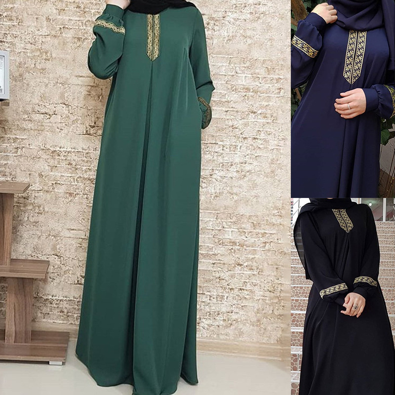 Abayas con estampado de estilo - Winter Ethnic Fashion For Women reseña y precio