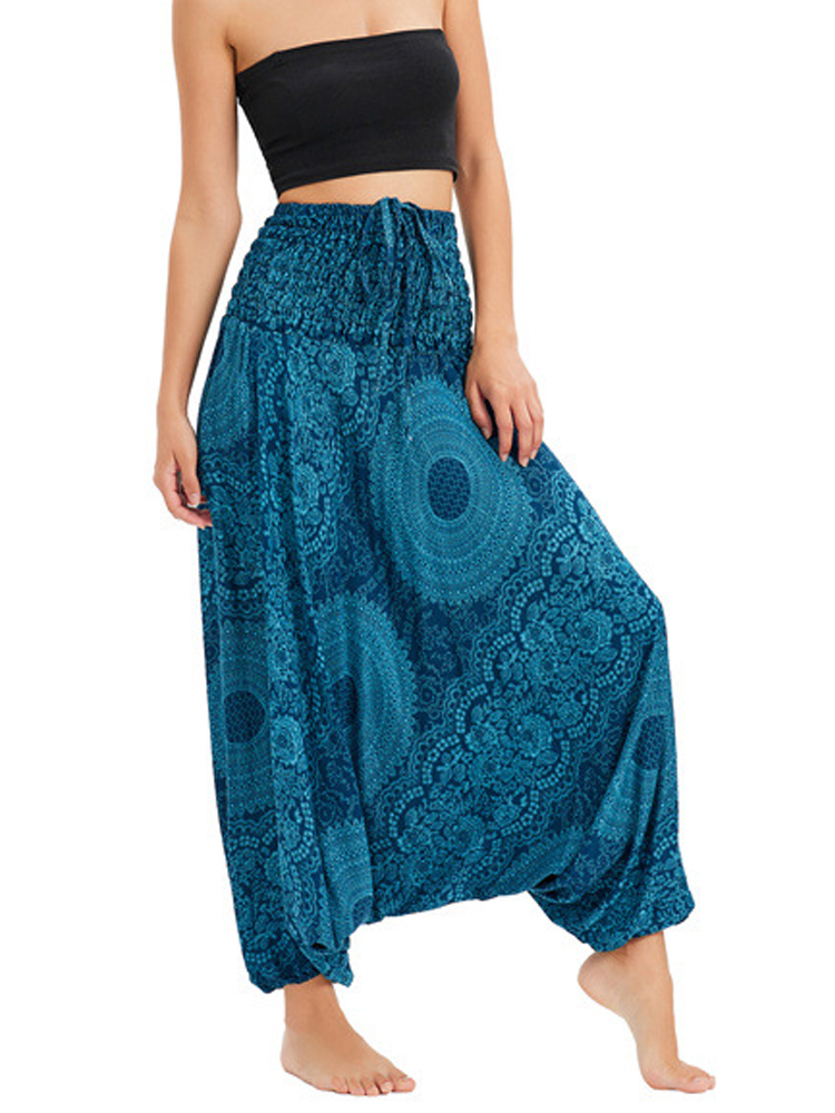 Pantalones holgados informales - Ethnic Boho Fashion reseña y precio