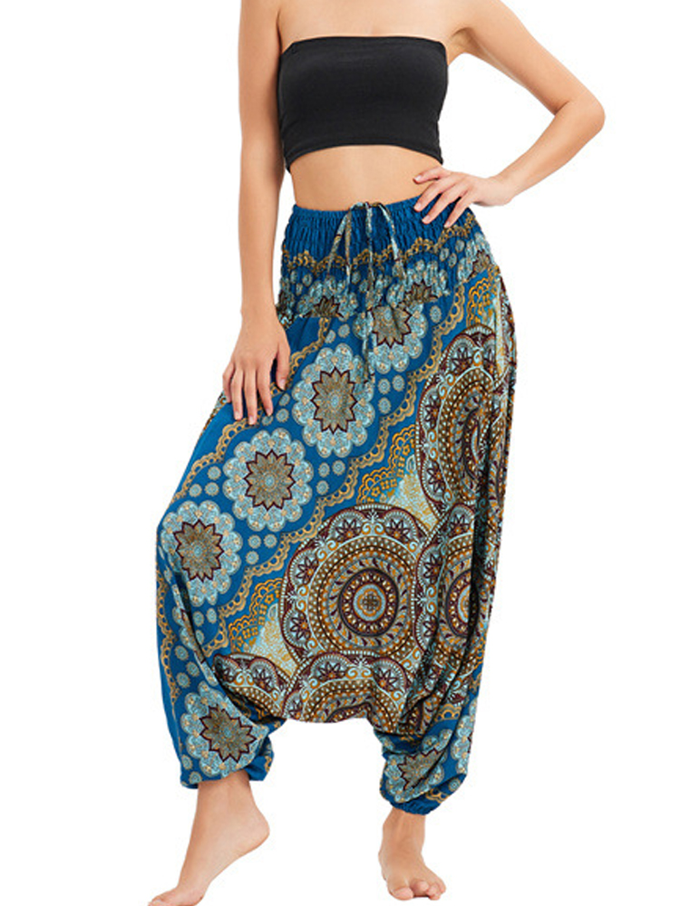 Pantalones holgados informales - Ethnic Boho Fashion reseña y precio