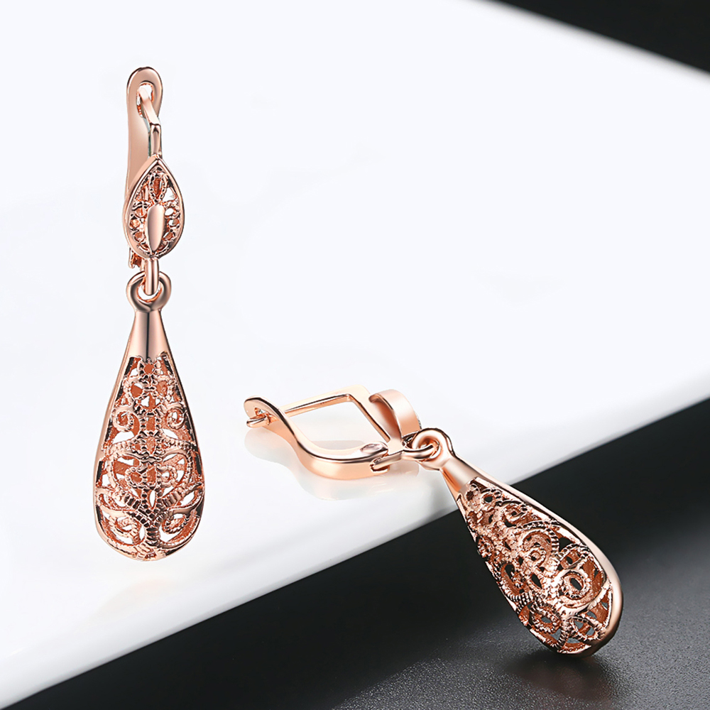 Pendientes de gota de agua de  - Ethnic Fashion Brand reseña y precio