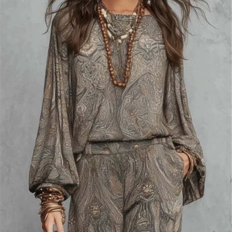Conjunto de Dos Piezas con Est - Ethnic Fashion Collection reseña y precio