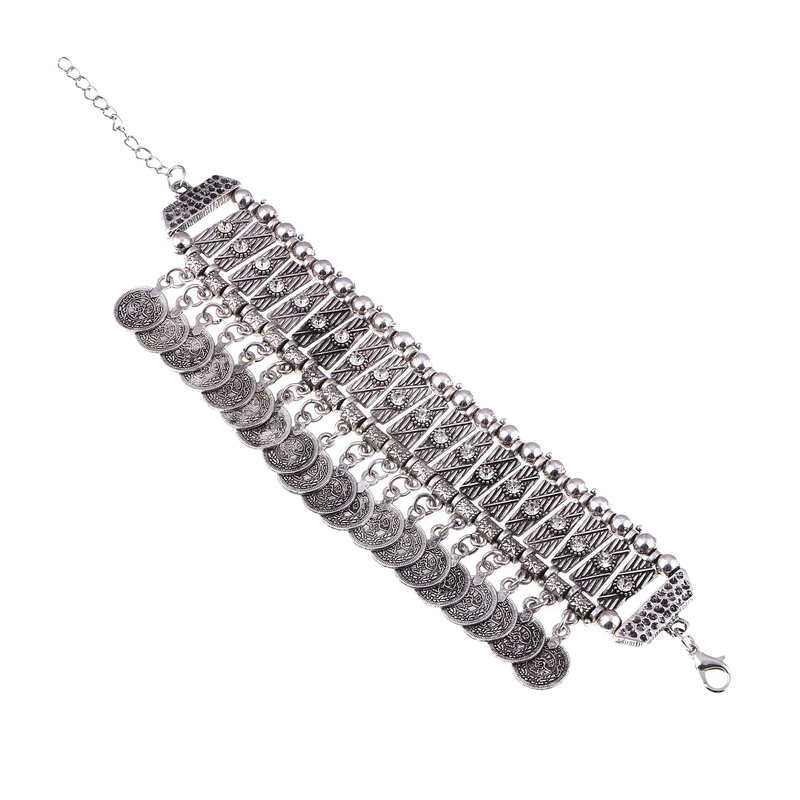 Pulseras de borla de moneda de - Ethnic Fashion Co In reseña y precio