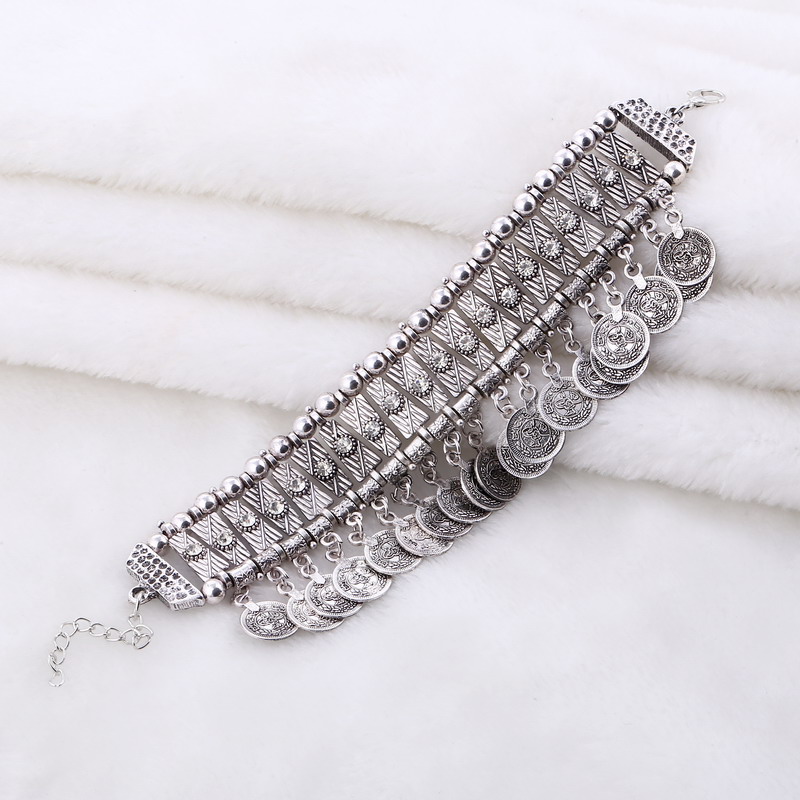 Pulseras de borla de moneda de - Ethnic Fashion Co In reseña y precio
