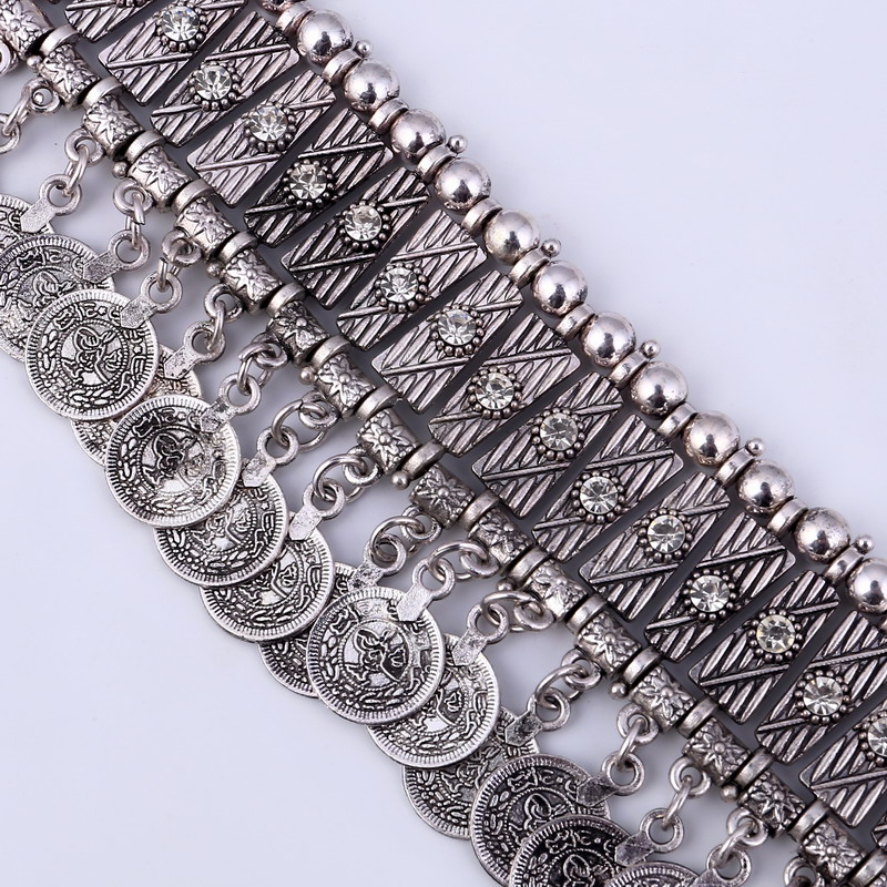 Pulseras de borla de moneda de - Ethnic Fashion Co In reseña y precio