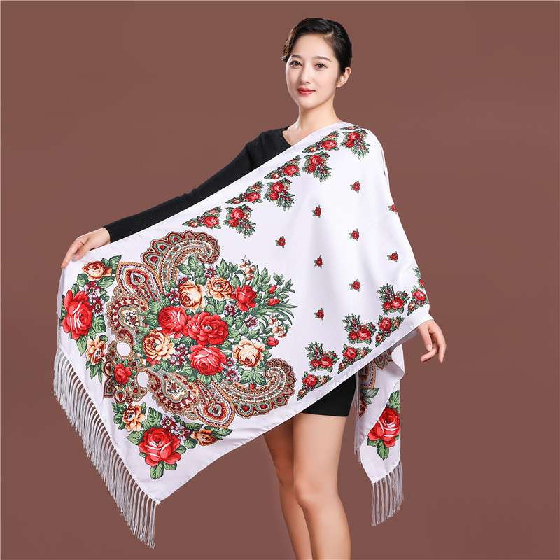 Bufanda de lujo con estampado  - Ethnic Fashion For Ladies reseña y precio