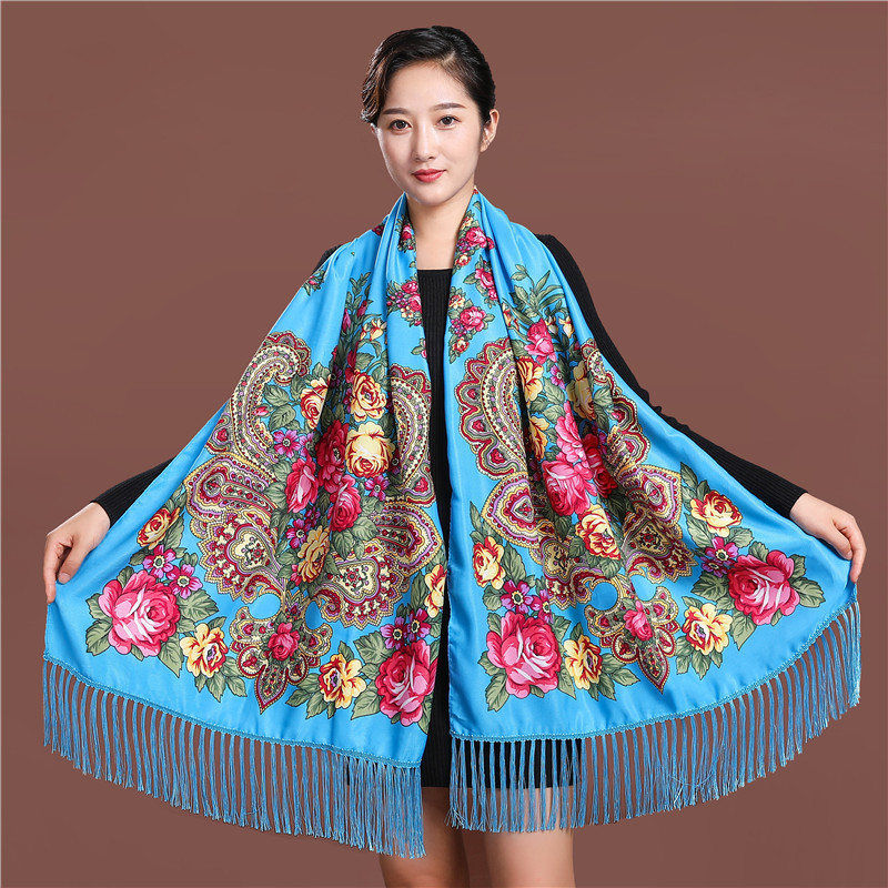 Bufanda de lujo con estampado  - Ethnic Fashion For Ladies reseña y precio