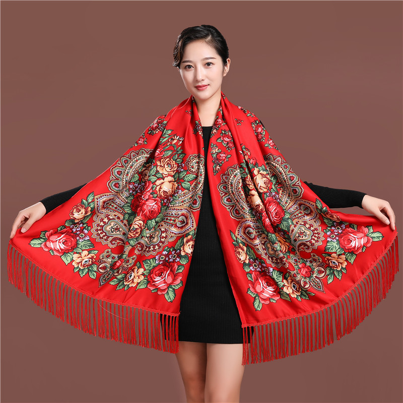 Bufanda de lujo con estampado  - Ethnic Fashion For Ladies reseña y precio