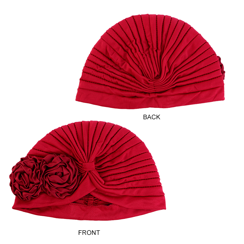 Moda musulmana flor Hijab turb - Ethnic Fashion For Ladies reseña y precio