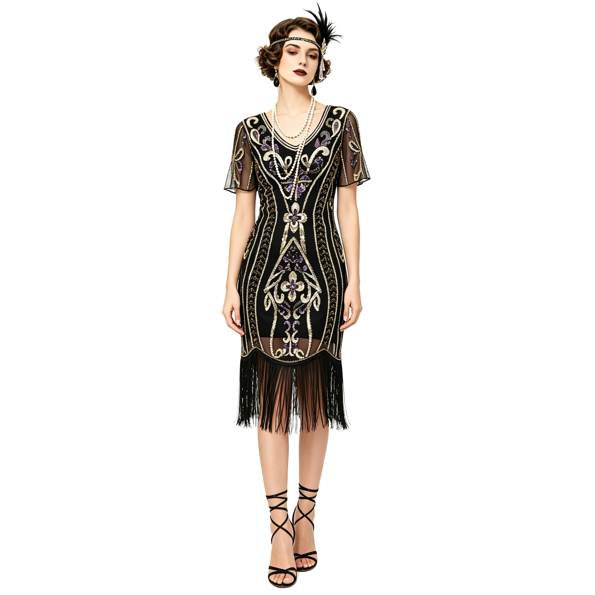 Nuevo Vestido de Noche con Len - Ethnic Fashion Collection reseña y precio