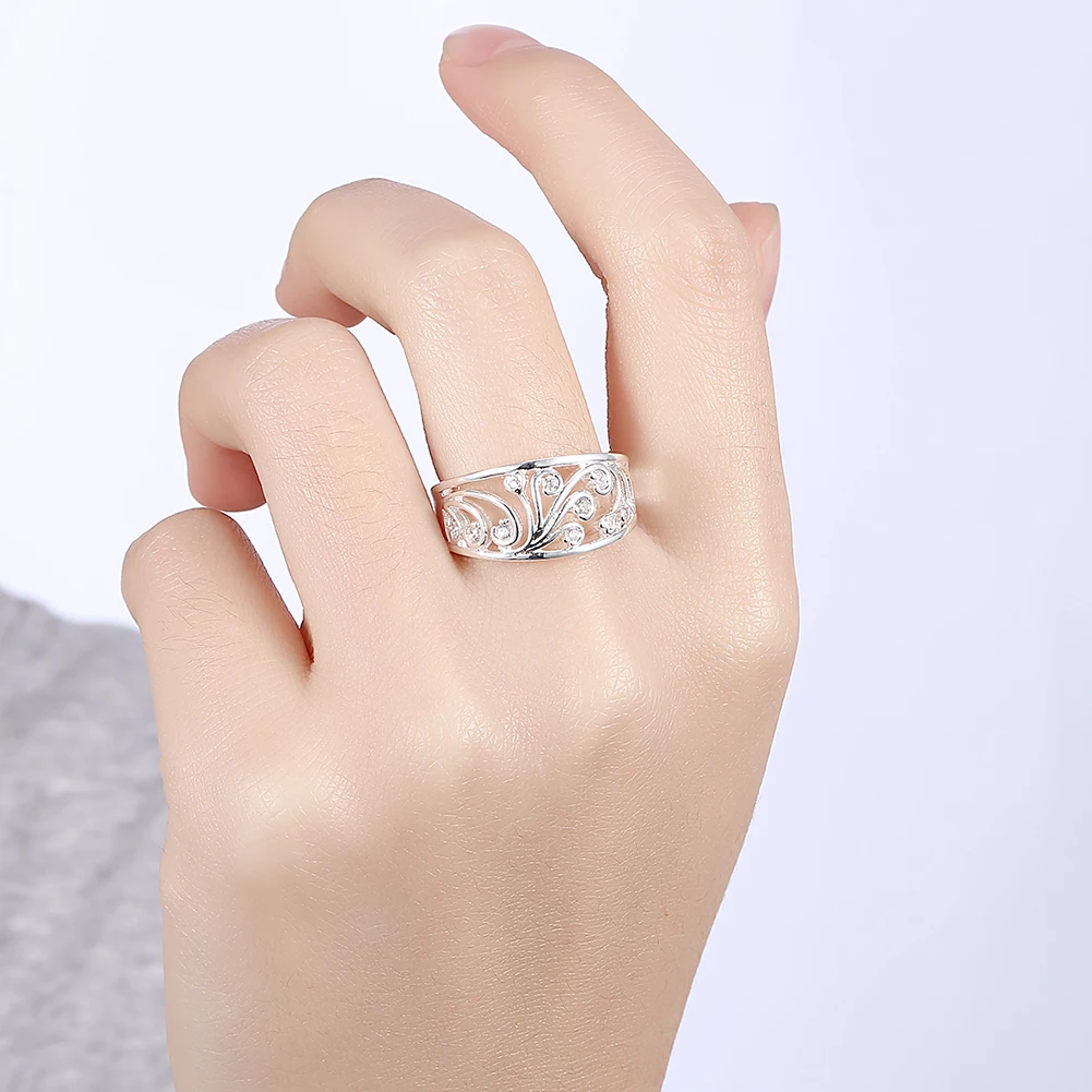 Nuevos anillos de plata de ley - Ethnic Fashion Brand reseña y precio