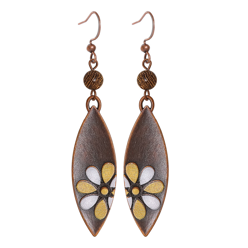 Pendientes Colgantes de Cobre  - Ethnic Fashion Trends 2026 reseña y precio
