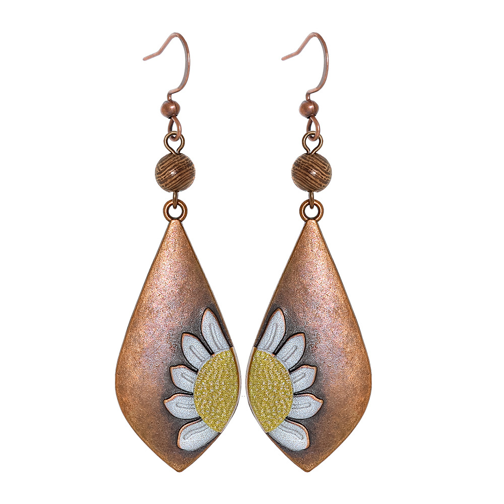 Pendientes Colgantes de Cobre  - Ethnic Fashion Trends 2026 reseña y precio