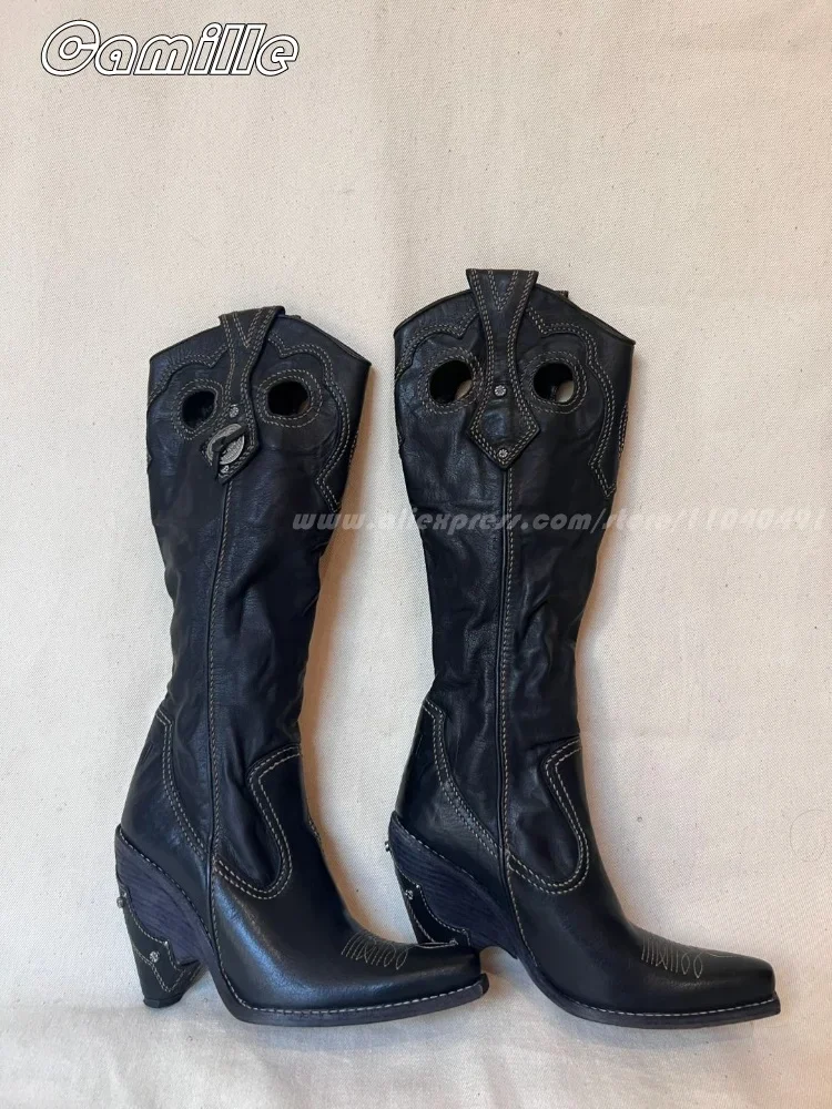 2025 Botas sexy plisadas que c - Ethnic Fashion For Ladies reseña y precio