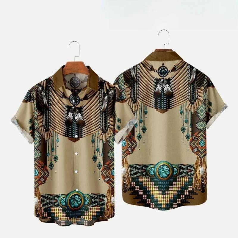 Camisas de playa con estampado - Fashion Ethnic Indian Clothing reseña y precio