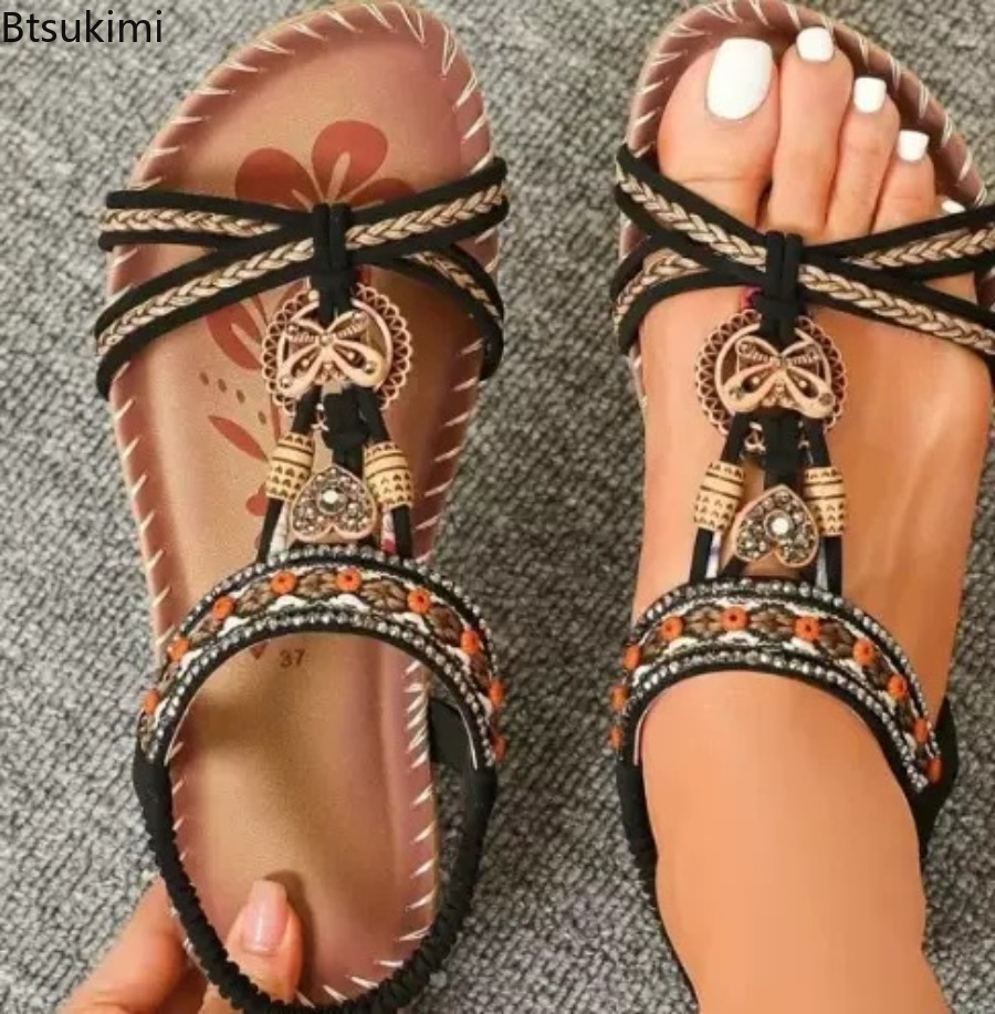 Sandalias Bohemias para Mujer, - Ethnic Fashion For Ladies reseña y precio