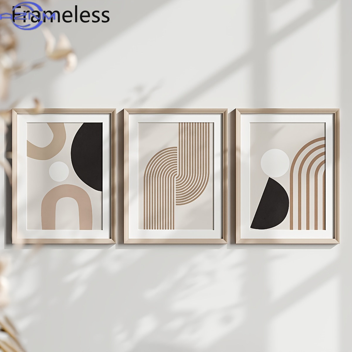 3 piezas de arte en lienzo con - Ethnic Fashion Collection reseña y precio