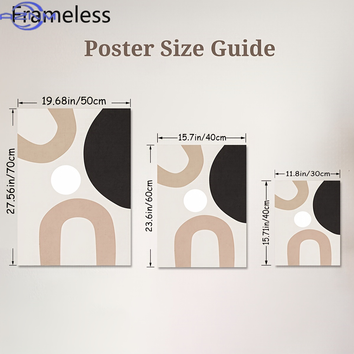 3 piezas de arte en lienzo con - Ethnic Fashion Collection reseña y precio