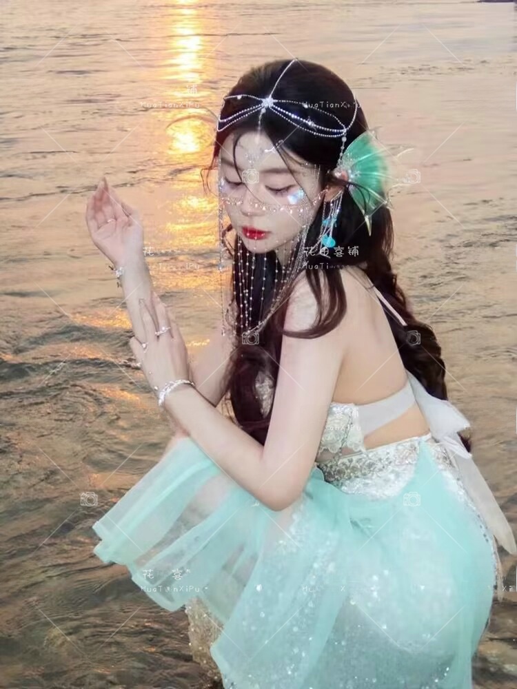 Disfraz de Princesa Sirena 202 - Ethnic Fashion Definition reseña y precio